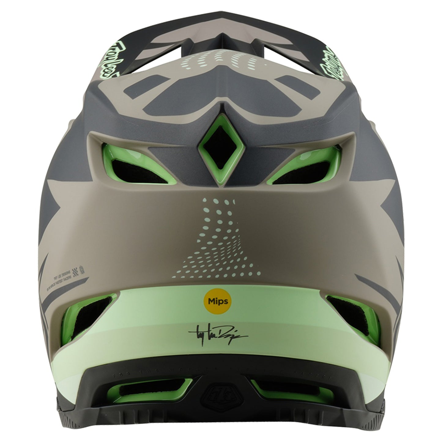 TLD 25.1 D4 Composite MIPS Helmet - M/L - Optic Timber - Image 3