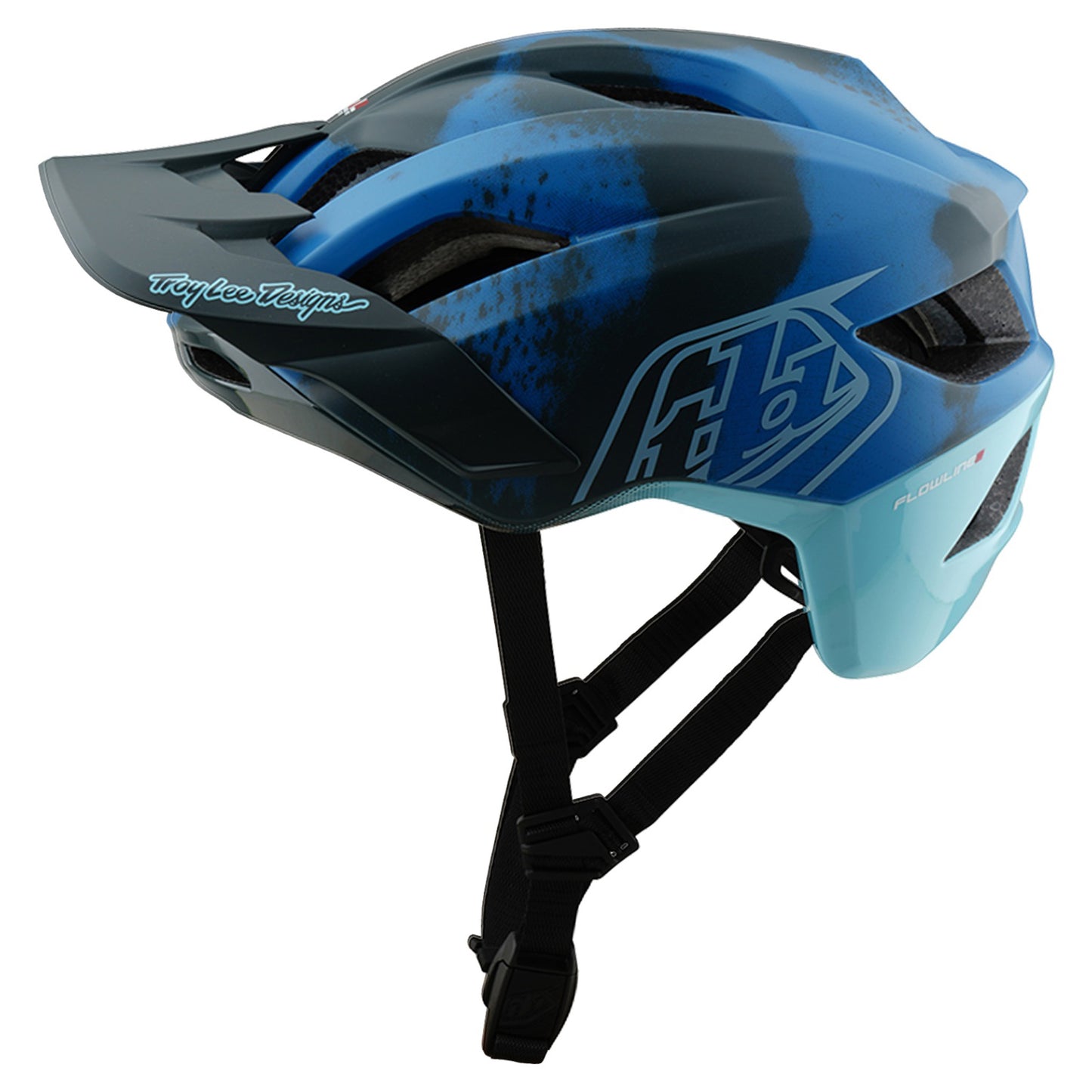 TLD 25.1 Flowline SE MIPS Helmet - XS/S - Camo Blue