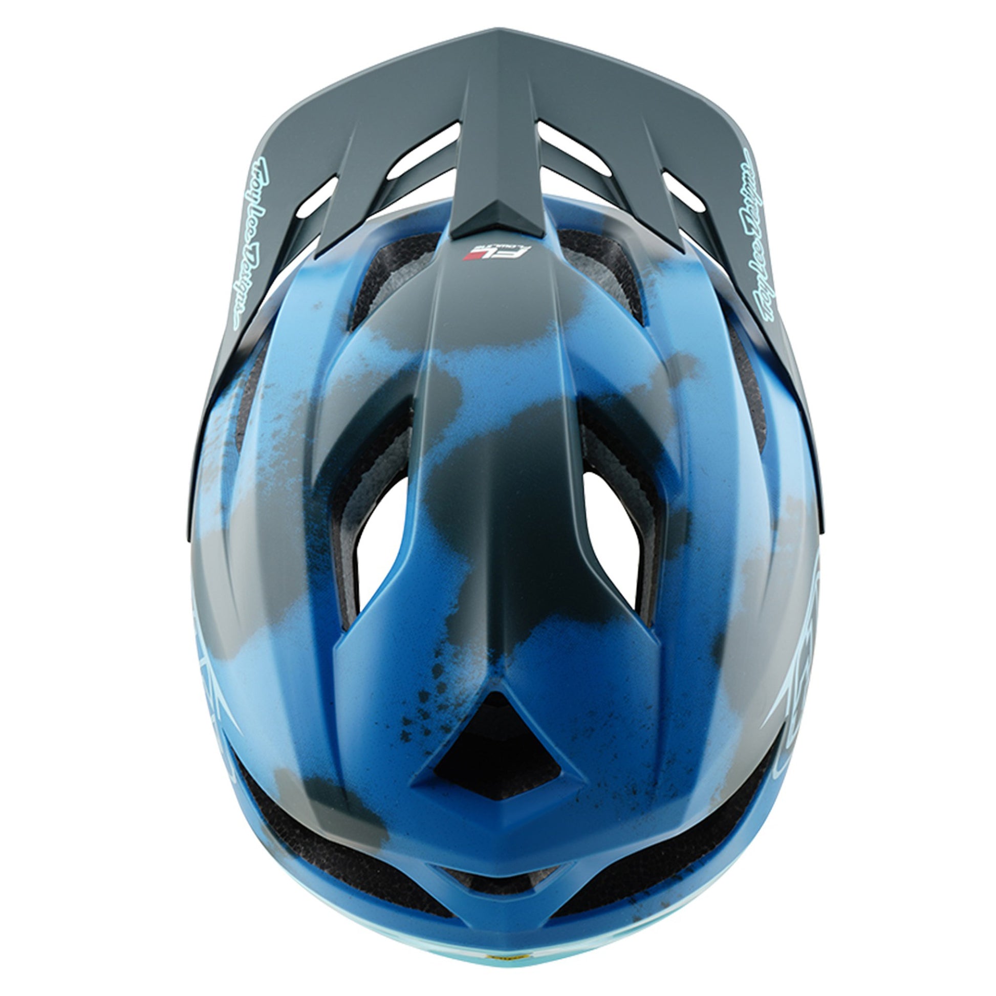 TLD 25.1 Flowline SE MIPS Helmet - XL/2XL - Camo Blue - Image 4