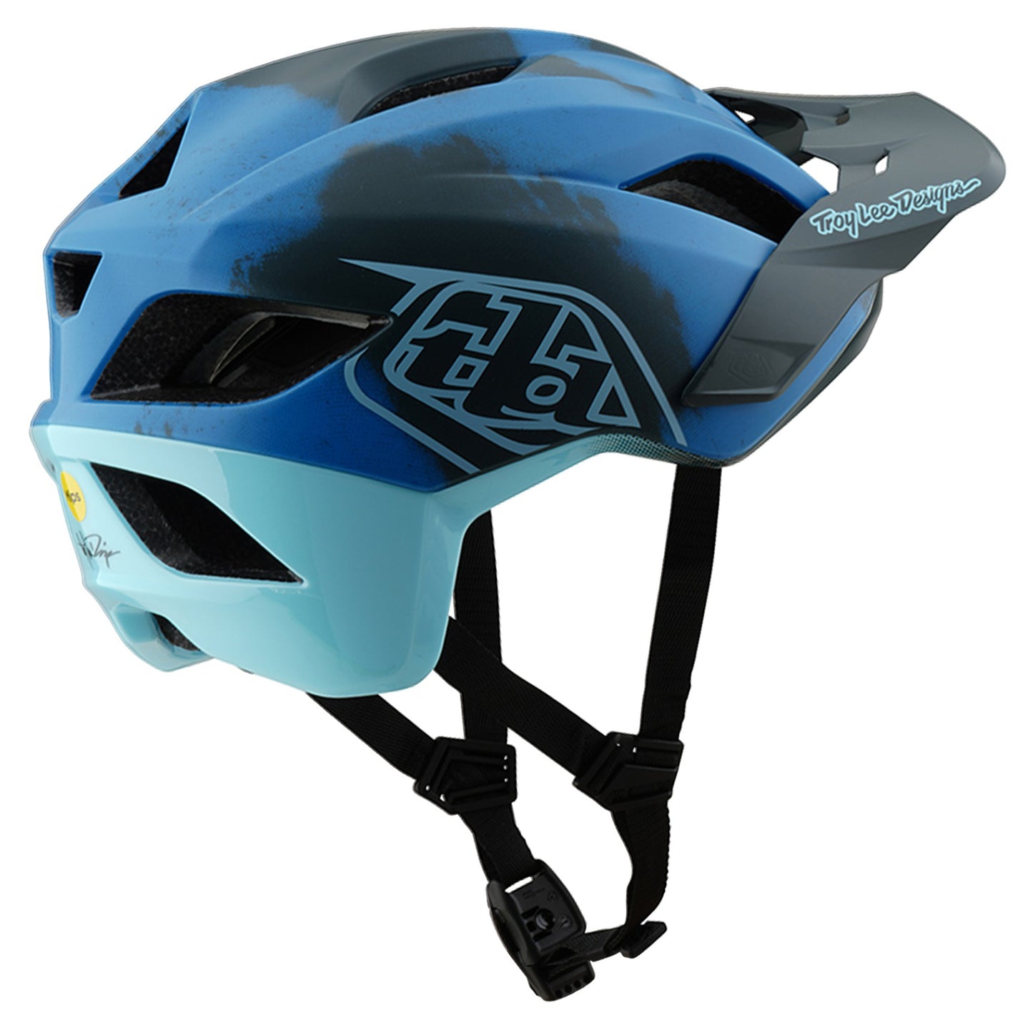 TLD 25.1 Flowline SE MIPS Helmet - XS/S - Camo Blue - Image 2
