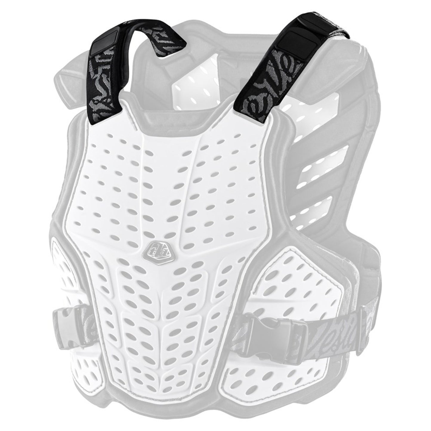 TLD 26.1 Rockfight Shoulder Straps Replacement - M/L/2XL - Black - Image 1