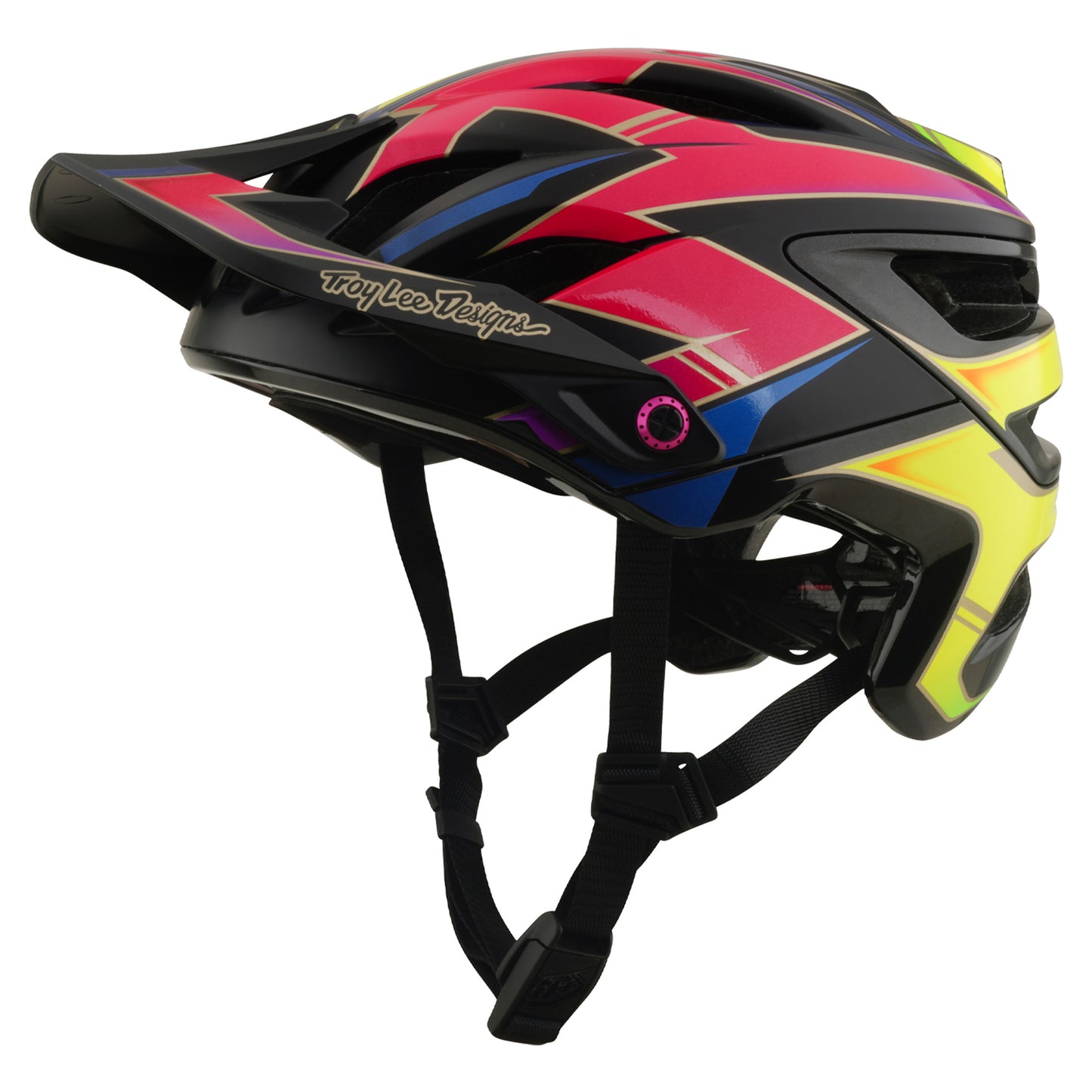 TLD A3 Helmet - XL/2XL - Electra Black - Image 4