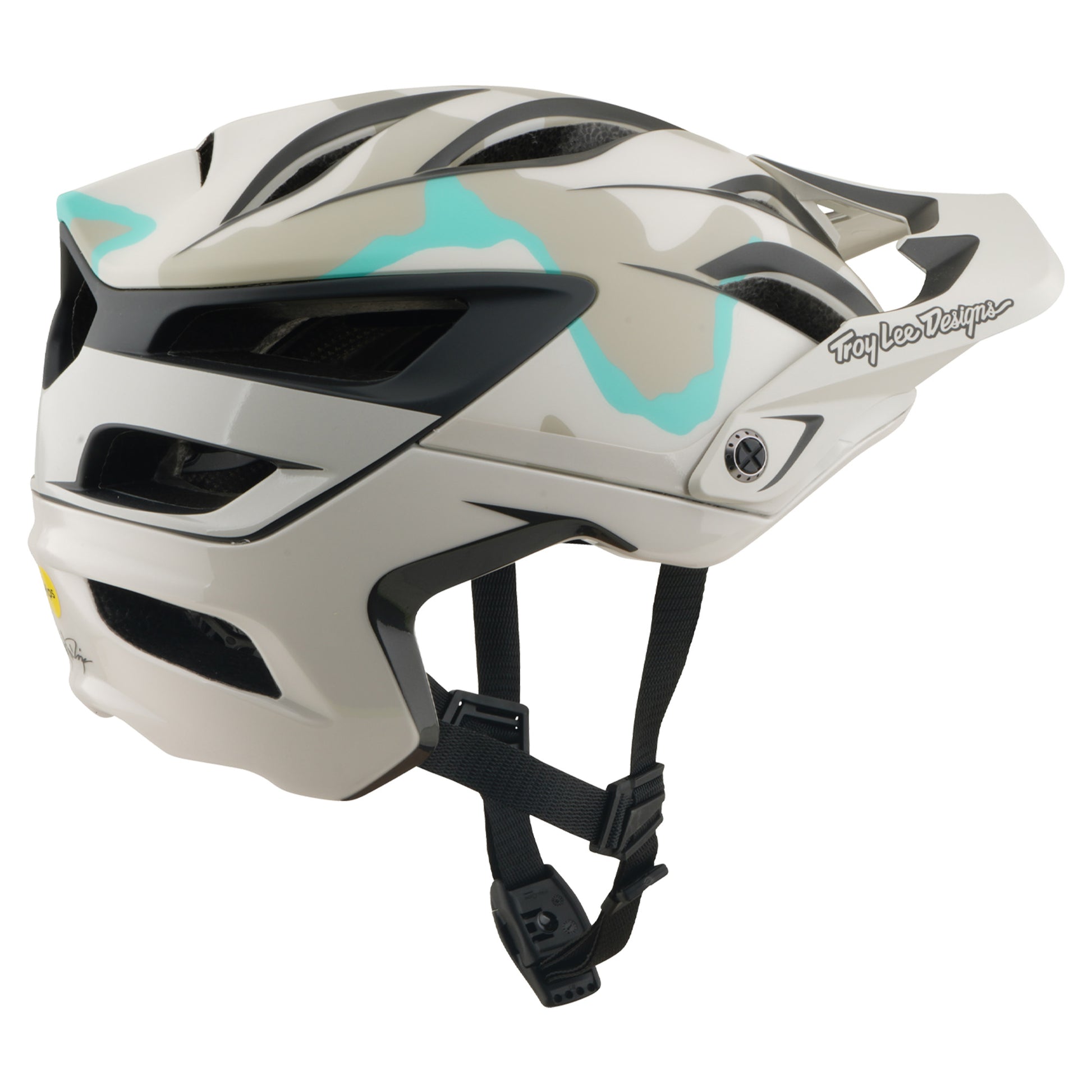 TLD A3 Helmet - XS/S - Halo Pumice Camo - Image 5