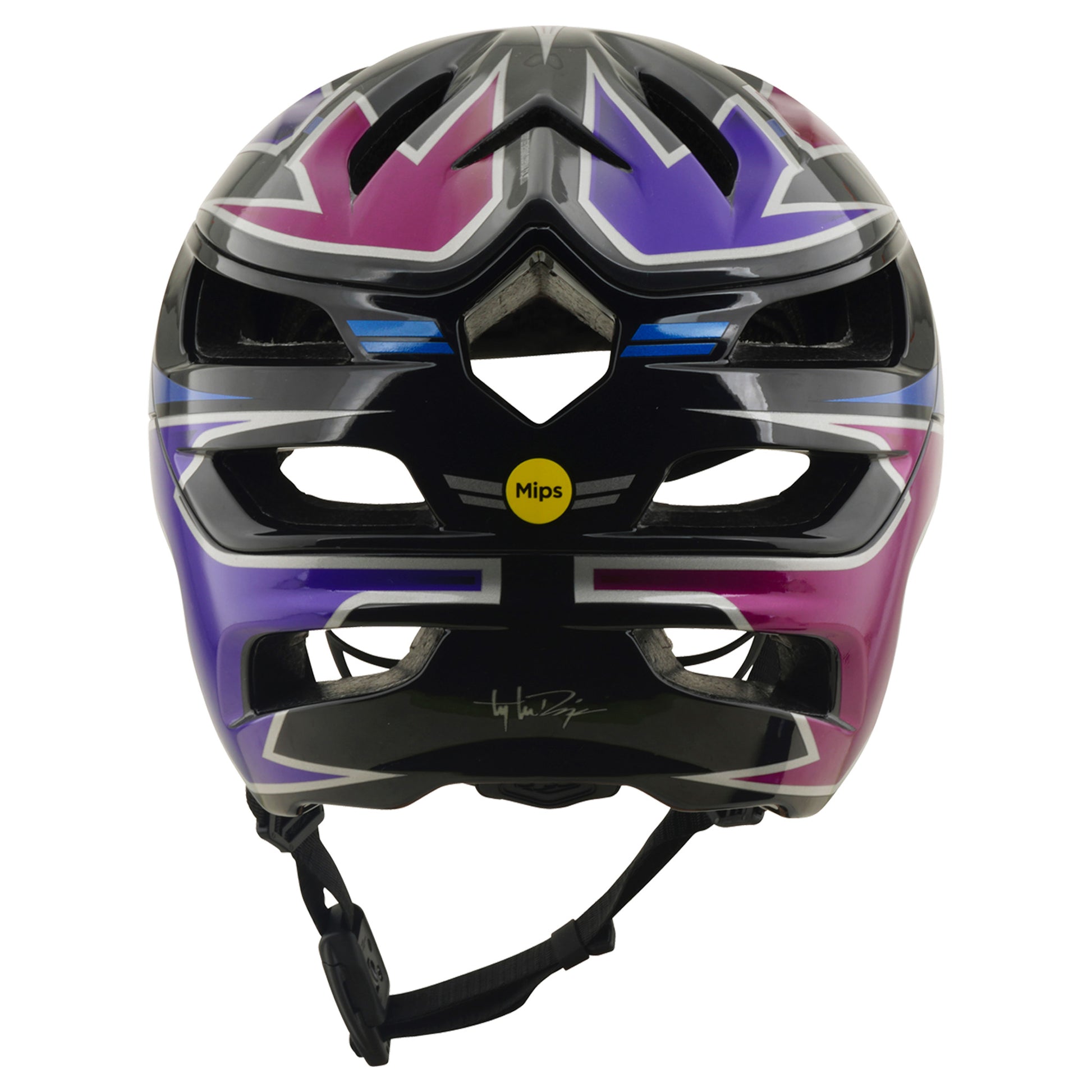 TLD A3 MIPS Helmet - M/L - Mask Black/Purple - Image 5