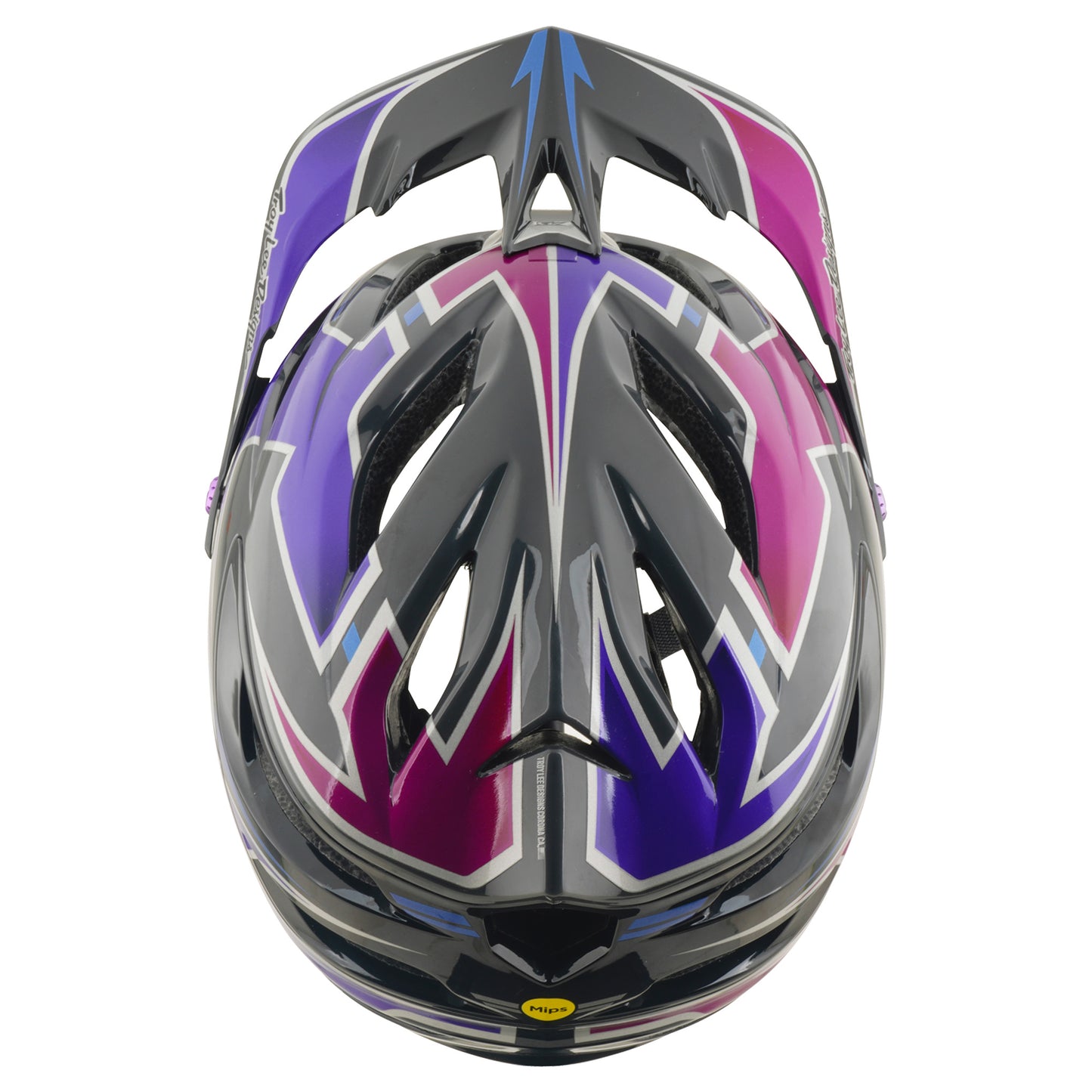 TLD A3 MIPS Helmet - M/L - Mask Black/Purple - Image 8