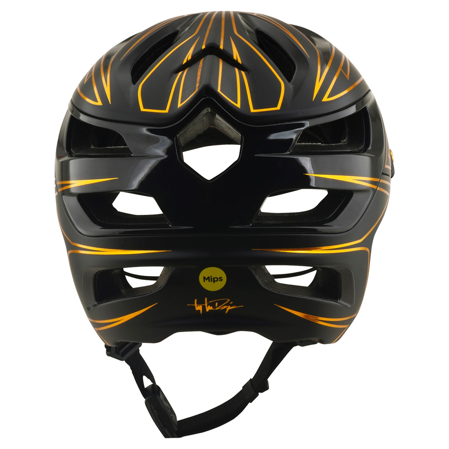 TLD A3 MIPS Helmet - M/L - Pinstripe Black - Image 5