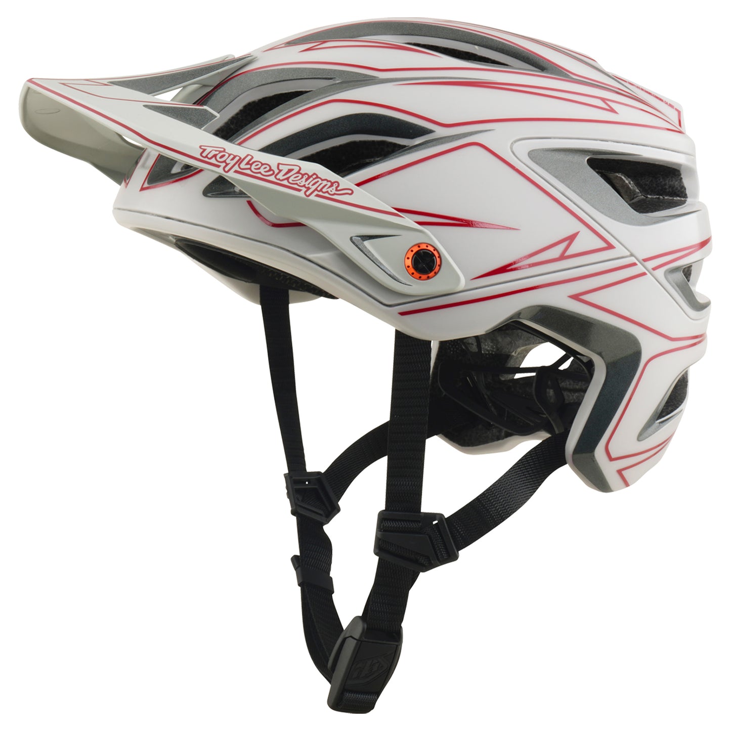 TLD A3 MIPS Helmet - M/L - Pinstripe Grey - Image 7