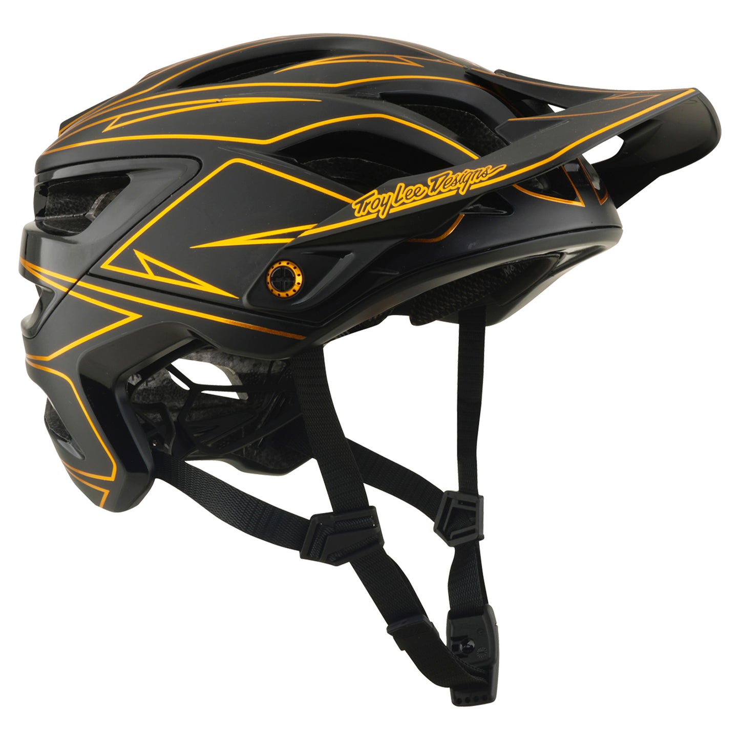 TLD A3 MIPS Helmet - XL/2XL - Pinstripe Black - Image 3