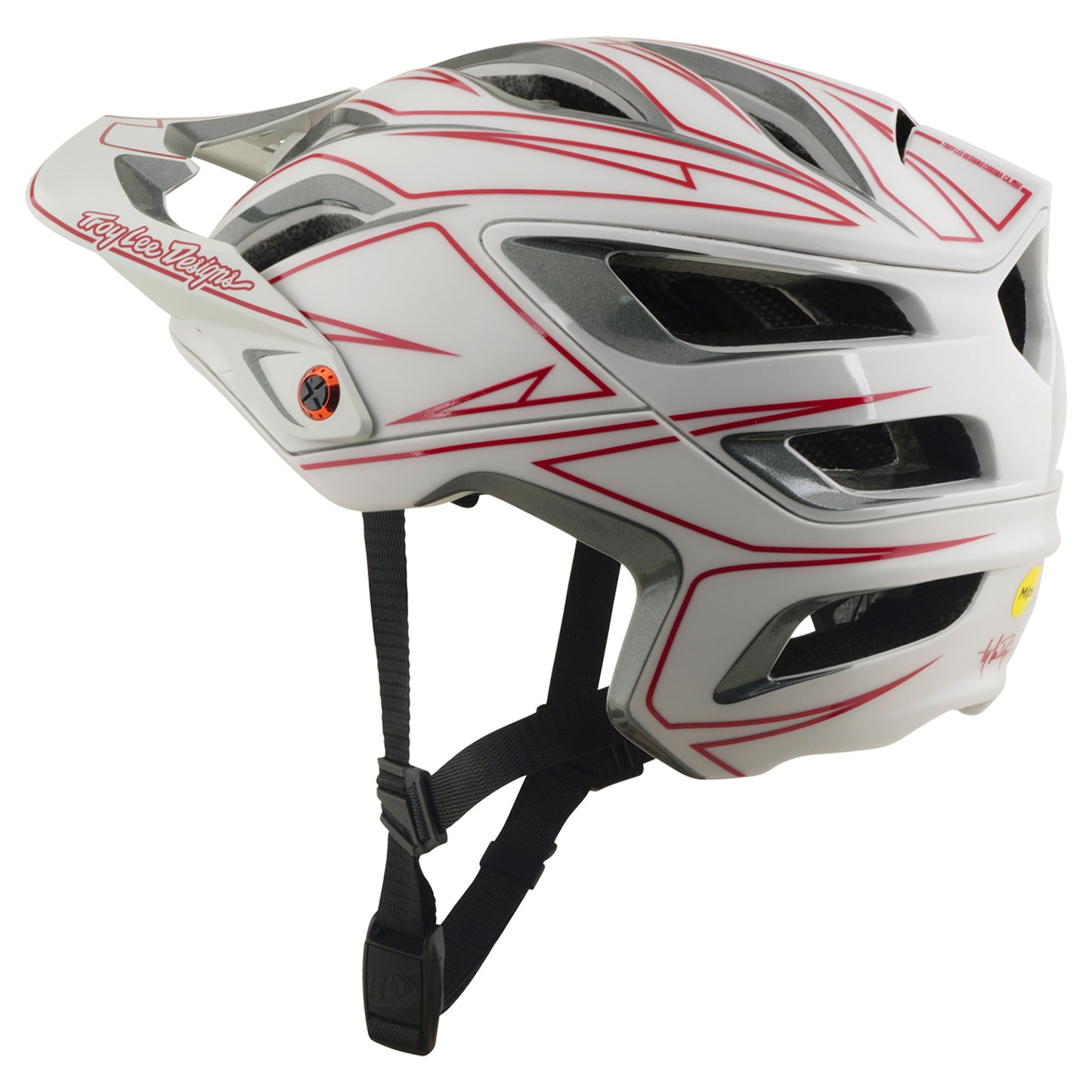 TLD A3 MIPS Helmet - XL/2XL - Pinstripe Grey - Image 4
