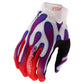 TLD Air Gloves - XL - Overspray White / Violet - Image 1