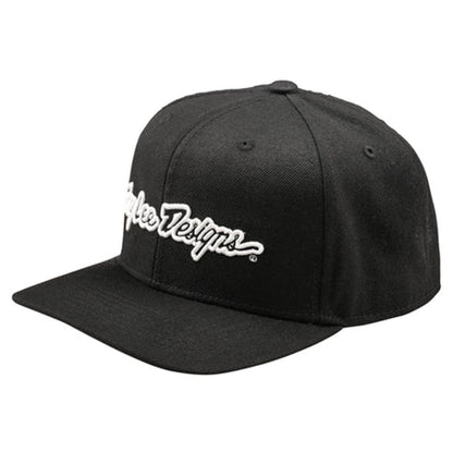 TLD Curved Snapback Hat - OSFA - Signature Black - Image 1