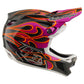TLD D4 Carbon Helmet - XL/2XL - Torched Carbon / Magenta - Image 1
