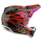 TLD D4 Carbon Helmet - XL/2XL - Torched Carbon / Magenta - Image 5