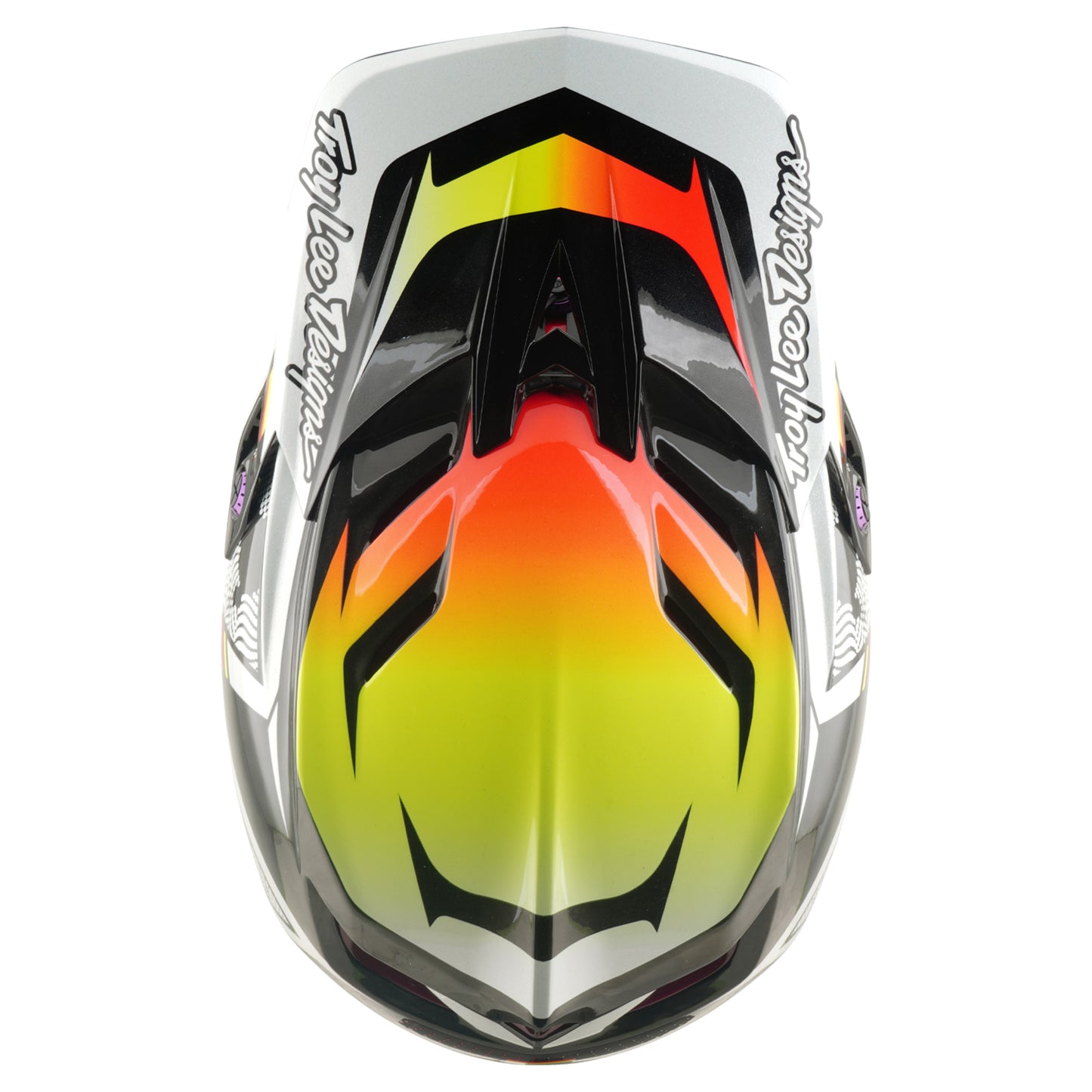 TLD D4 Carbon Helmet - XS/S - Lined Up Black - Image 7