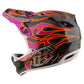TLD D4 Carbon Helmet - XS/S - Torched Carbon / Magenta - Image 6
