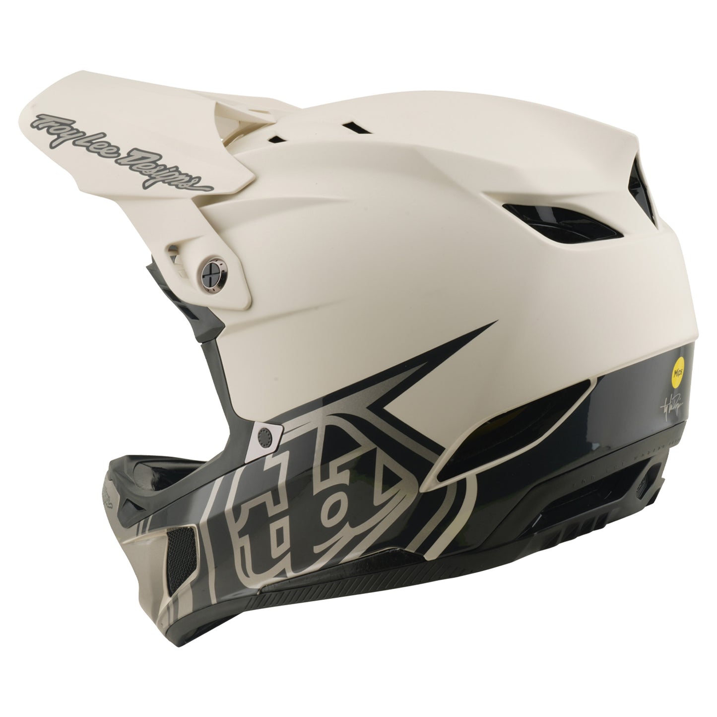 TLD D4 Composite Helmet - XL/2XL - Stealth Pumice - Image 5