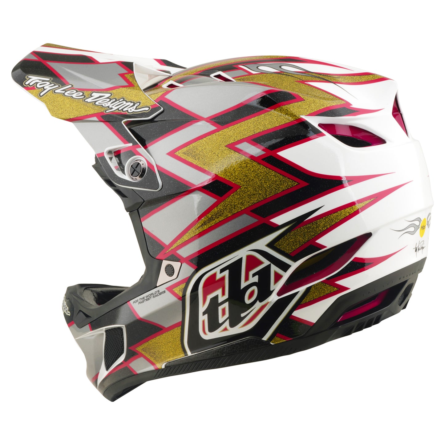 TLD D4 Composite MIPS Helmet - M/L - Flush Black - Image 4
