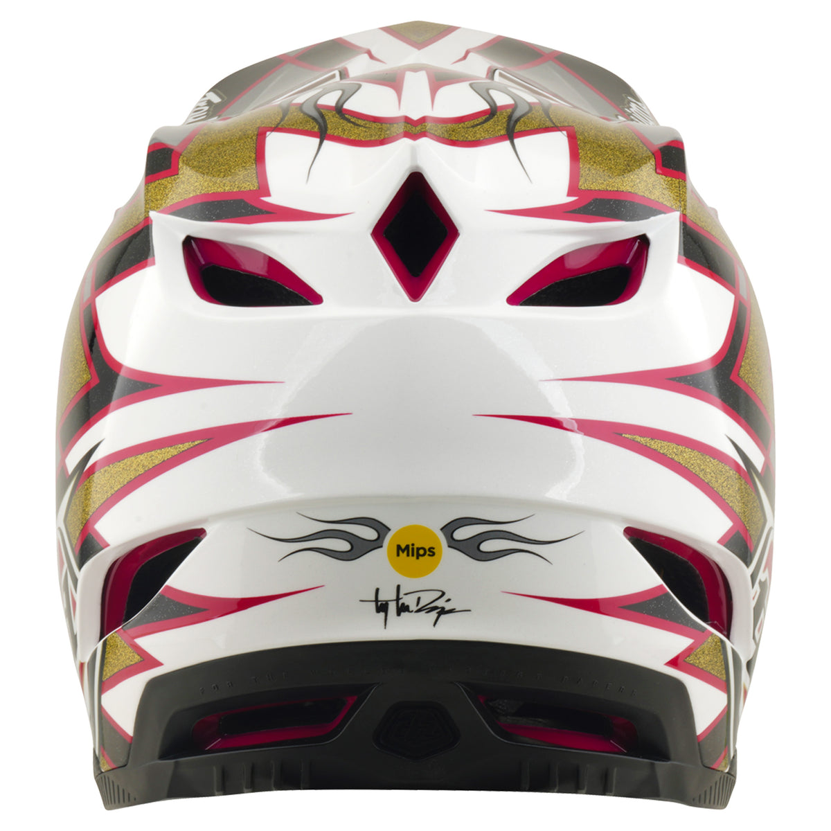 TLD D4 Composite MIPS Helmet - M/L - Flush Black - Image 5