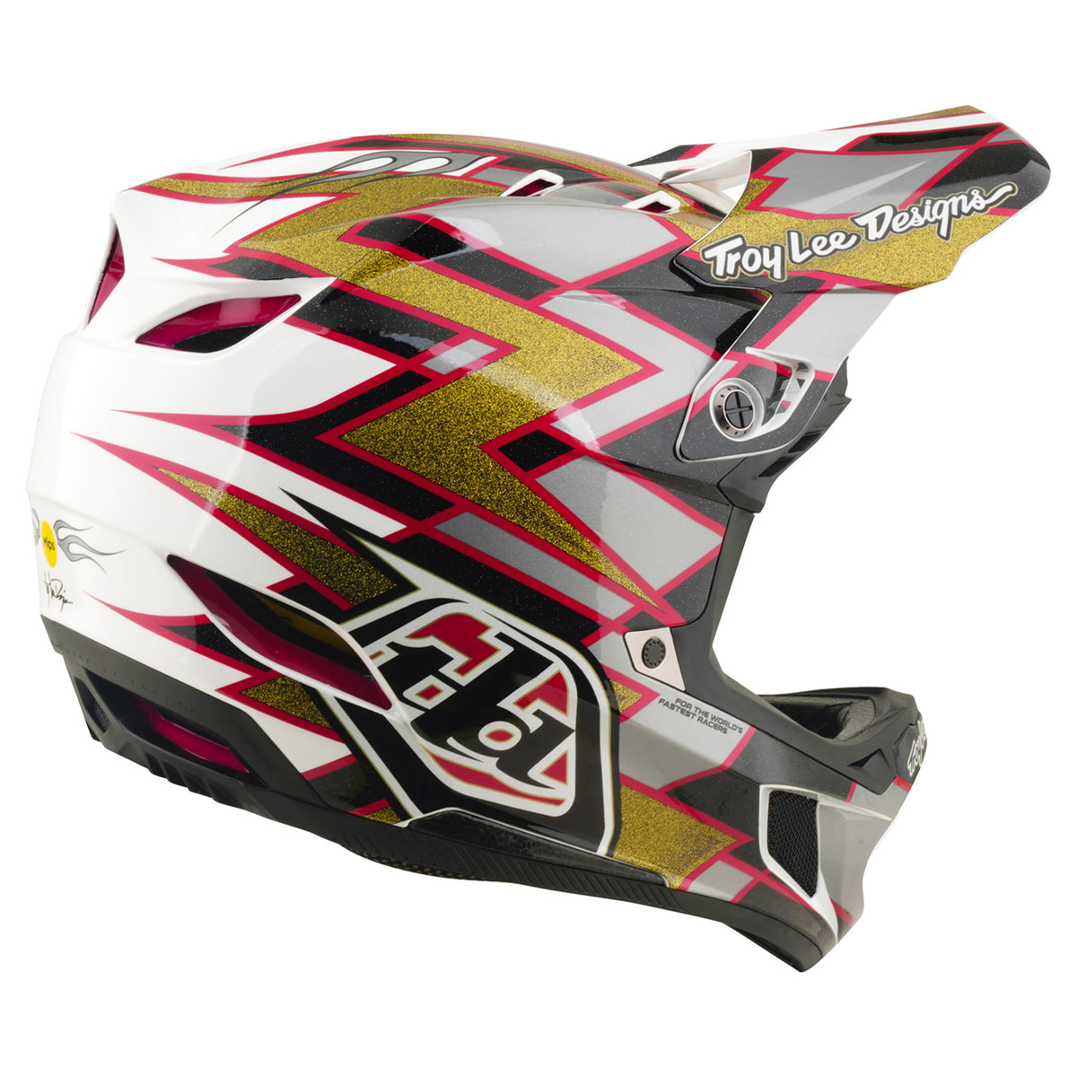 TLD D4 Composite MIPS Helmet - M/L - Flush Black - Image 6