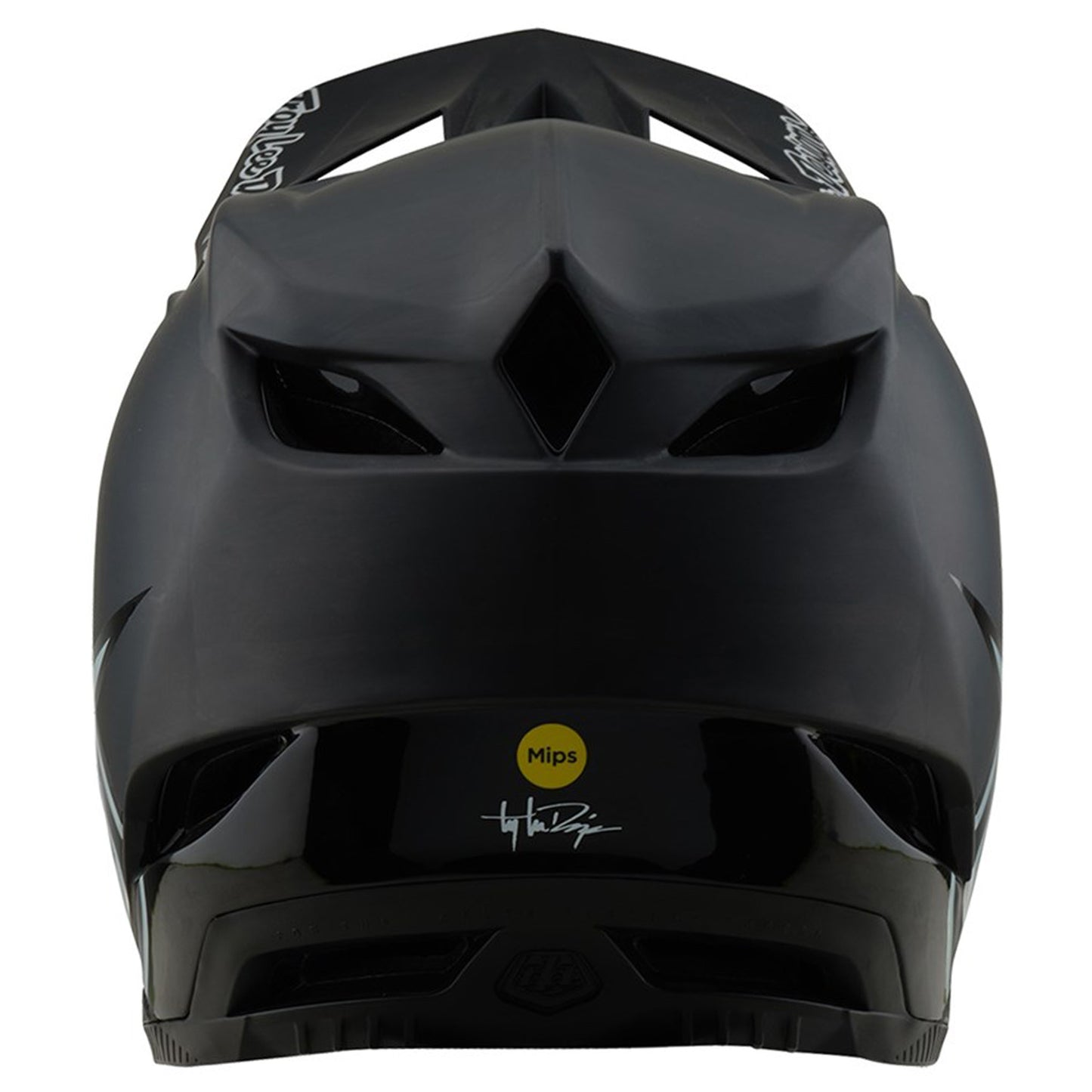TLD D4 MIPS Carbon Helmet - M/L - Stealth Black - Image 3