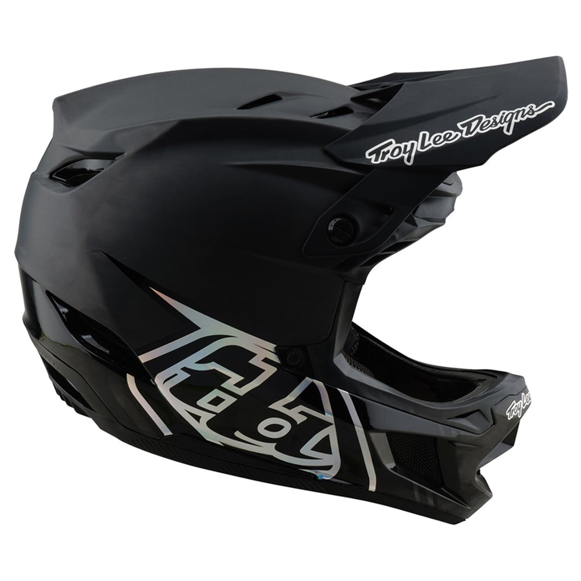 TLD D4 MIPS Carbon Helmet - M/L - Stealth Black - Image 4