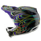 TLD D4 MIPS Carbon Helmet - M/L - Torched Black / Purple - Image 2