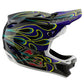 TLD D4 MIPS Carbon Helmet - M/L - Torched Black / Purple - Image 4