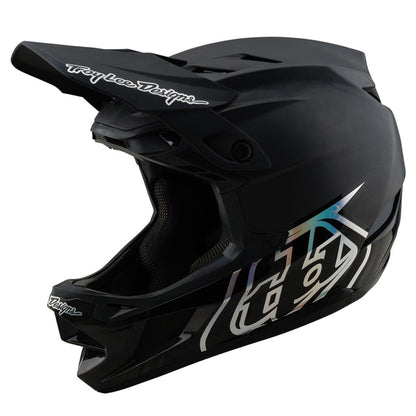TLD D4 MIPS Carbon Helmet - XL/2XL - Stealth Black - Image 1