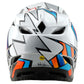 TLD D4 MIPS Composite Helmet - M/L - Frames White / Silver - Image 3