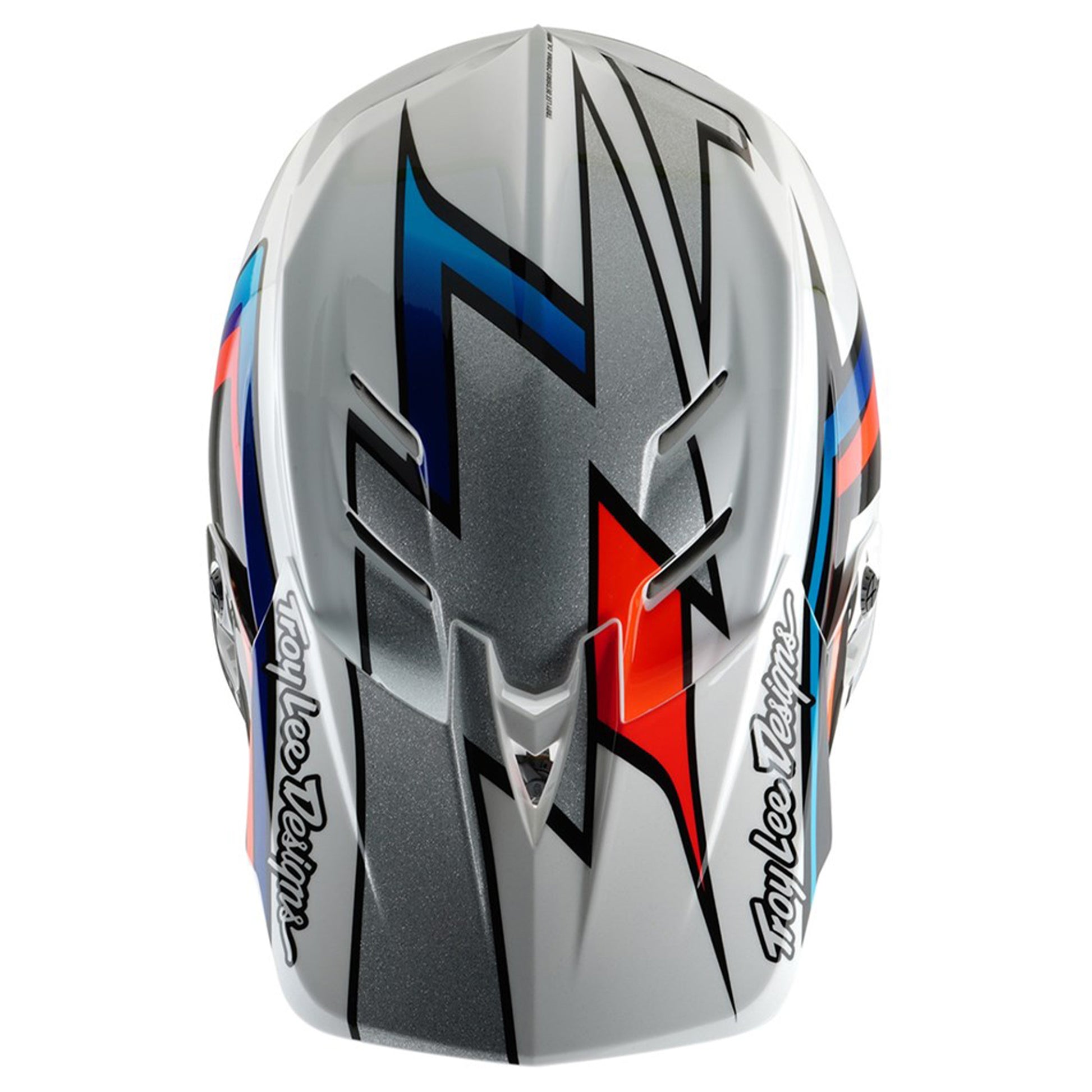 TLD D4 MIPS Composite Helmet - M/L - Frames White / Silver - Image 5