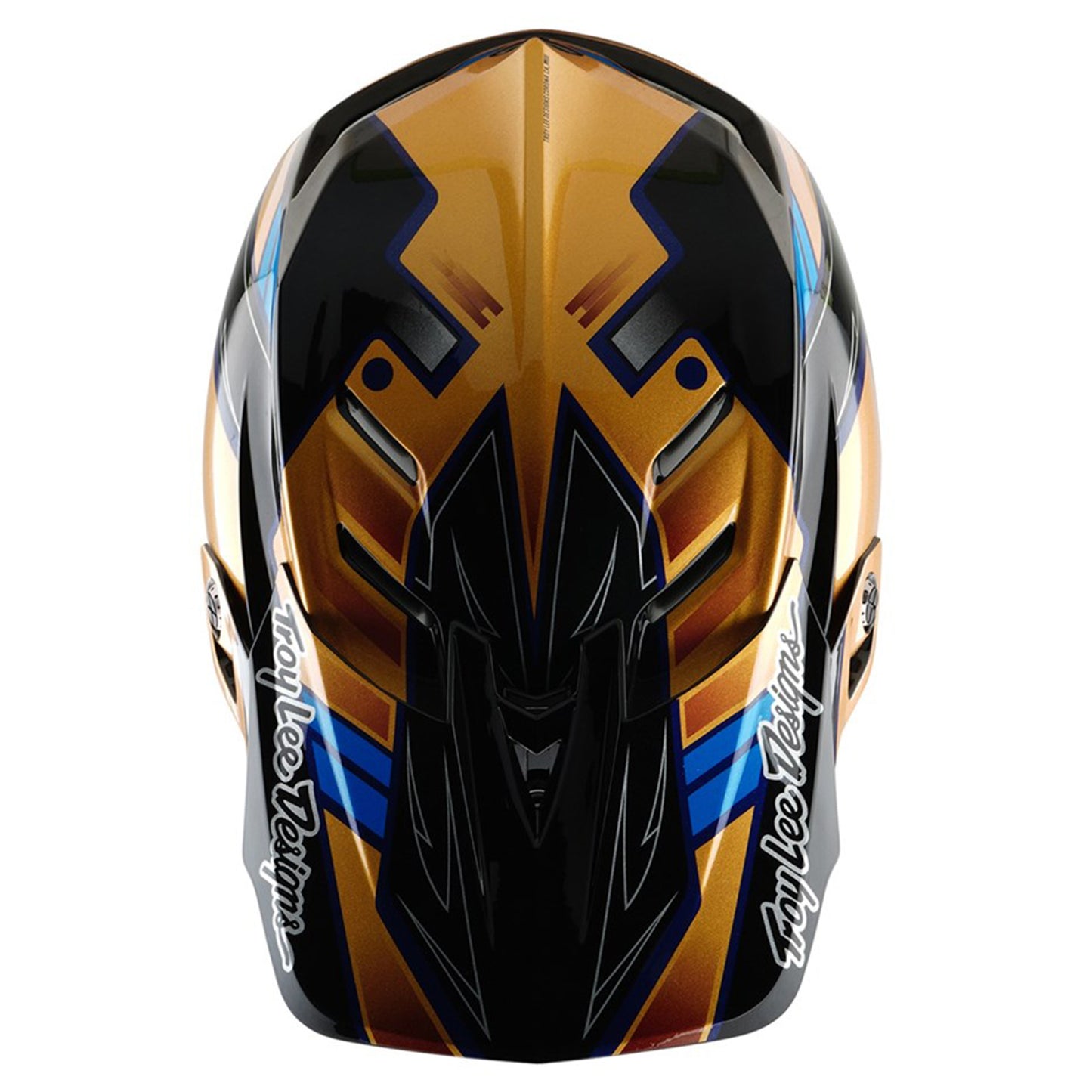 TLD D4 MIPS Composite Helmet - M/L - Royalty Black / Gold - Image 5