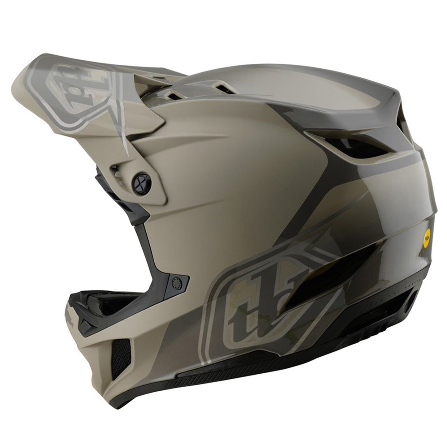 TLD D4 MIPS Polyacrylite Helmet - M/L - Shadow Timber - Image 2