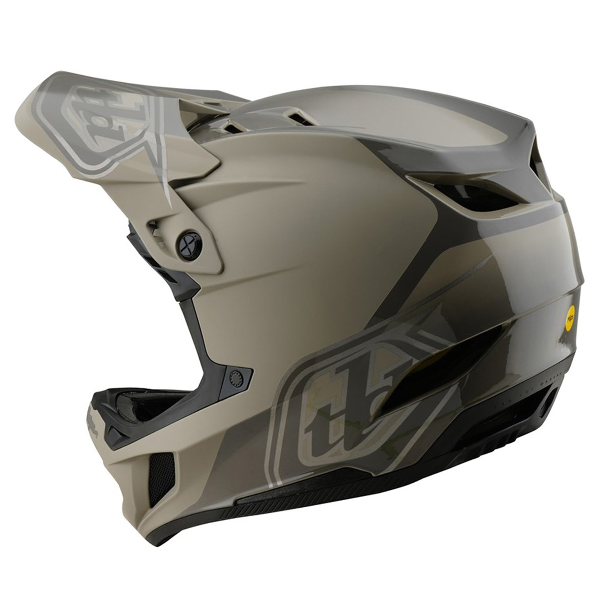TLD D4 MIPS Polyacrylite Helmet - M/L - Shadow Timber - Image 2