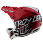 TLD D4 MIPS Polyacrylite Helmet - M/L - White / Red - Image 2