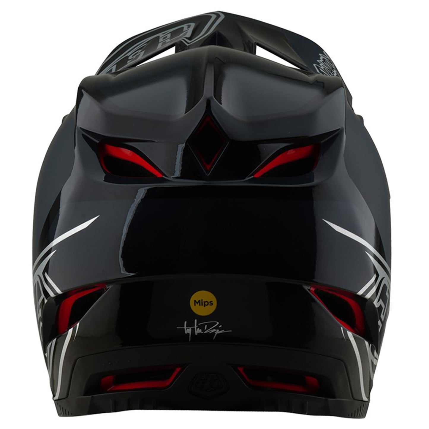 TLD D4 MIPS Polyacrylite Helmet - XS/S - Shadow Black - Image 3