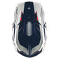 TLD D4 Polyacrylite Helmet - M/L - Qualifer Blue / White - Image 4