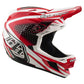 TLD D4 Polyacrylite Helmet - M/L - The Line Fire / White - Image 3