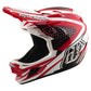 TLD D4 Polyacrylite Helmet - XL/2XL - The Line Fire / White - Image 4