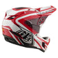 TLD D4 Polyacrylite Helmet - XL/2XL - The Line Fire / White - Image 5