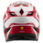 TLD D4 Polyacrylite Helmet - XL/2XL - The Line Fire / White - Image 8