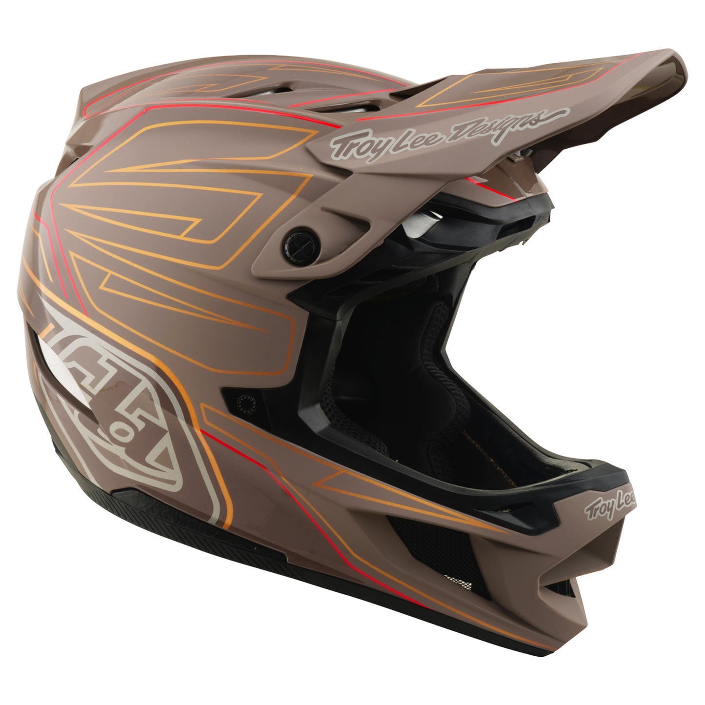 TLD D4 Polyacrylite MIPS Helmet - M/L - Shadow Pro Timber - Image 3