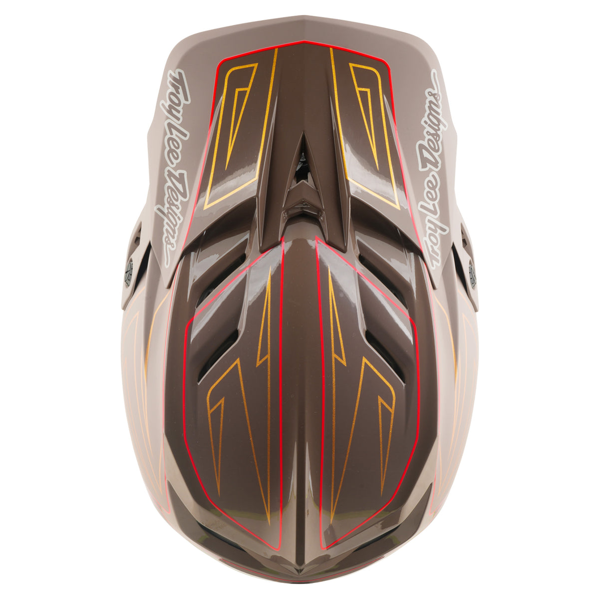 TLD D4 Polyacrylite MIPS Helmet - M/L - Shadow Pro Timber - Image 8