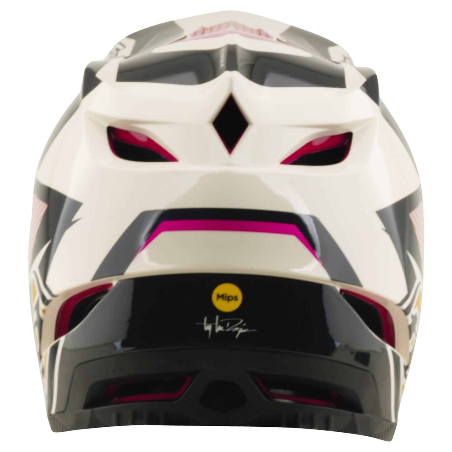 TLD D4 Polyacrylite MIPS Helmet - XL/2XL - Turbo Acid/Fuchsia - Image 5