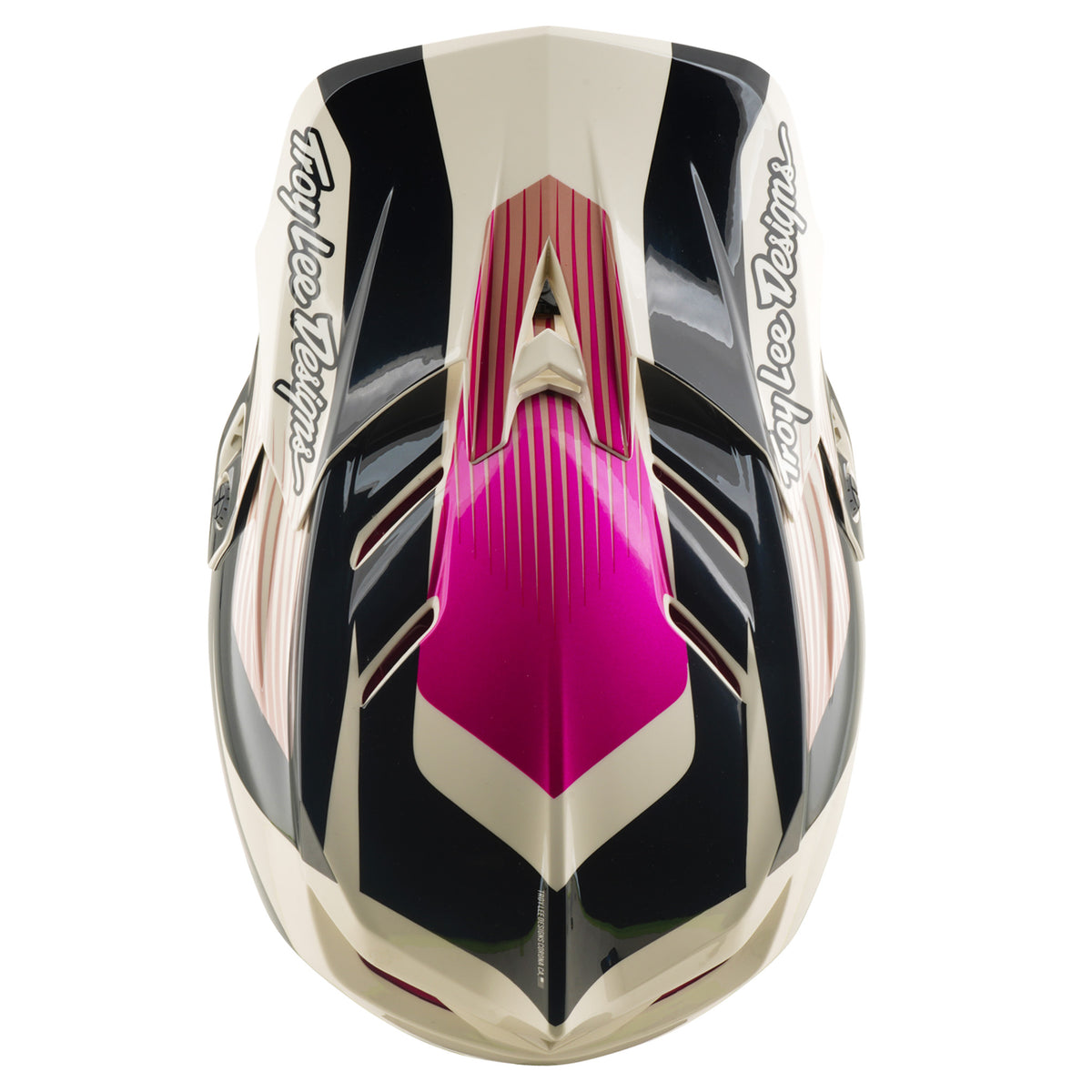 TLD D4 Polyacrylite MIPS Helmet - XL/2XL - Turbo Acid/Fuchsia - Image 8