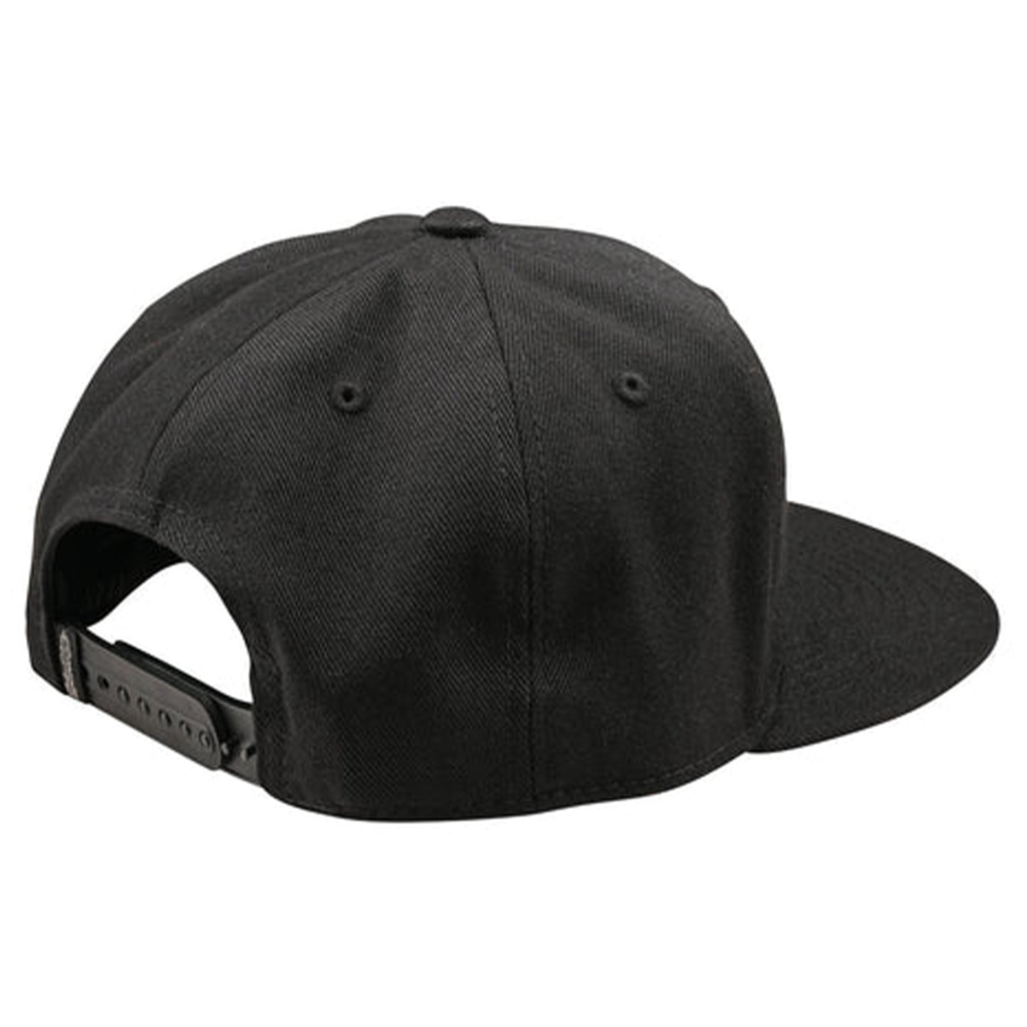 TLD Flat Bill Snapback Hat - OSFA - Badge Black - Image 2