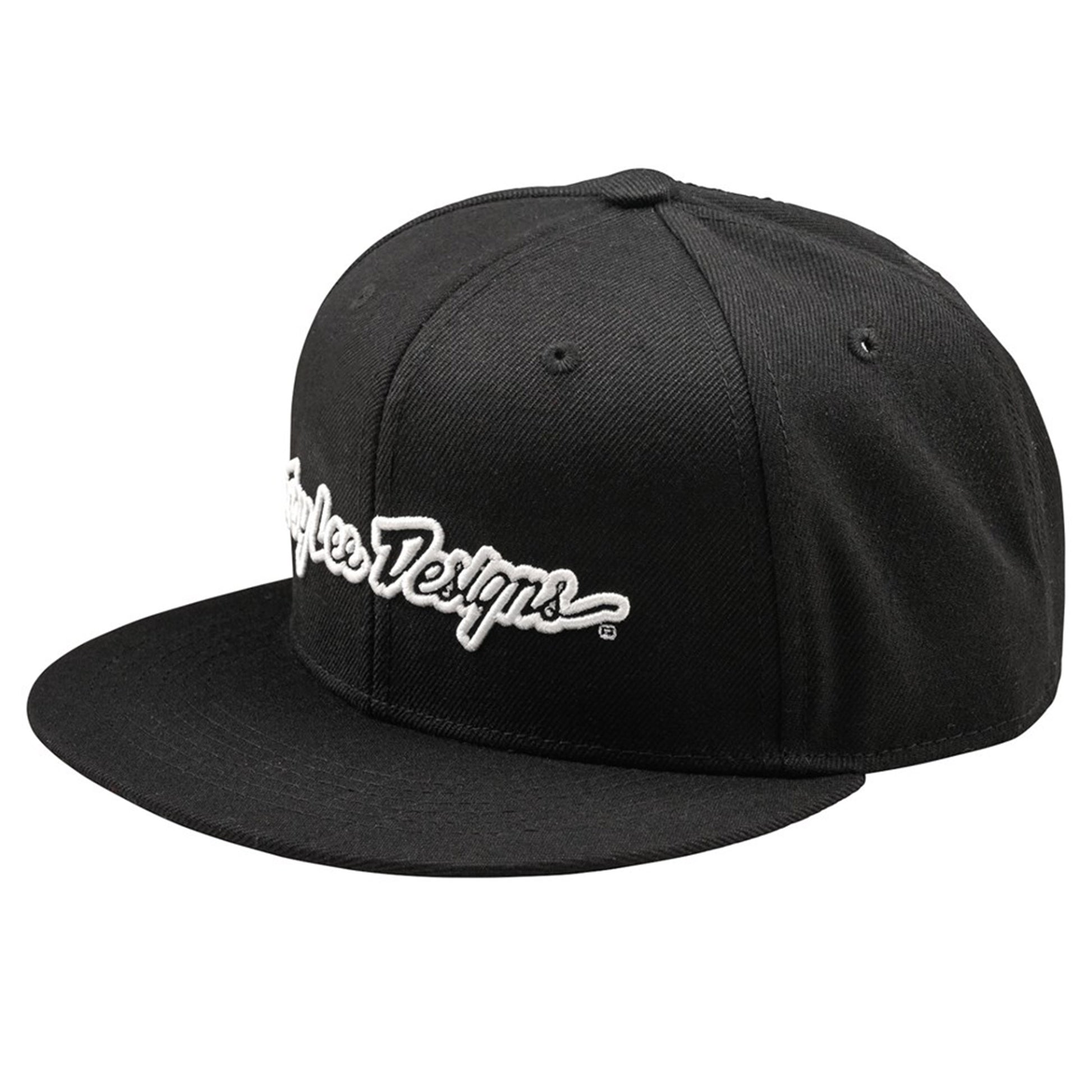 TLD Flat Bill Snapback Hat - OSFA - Signature Black - Image 1