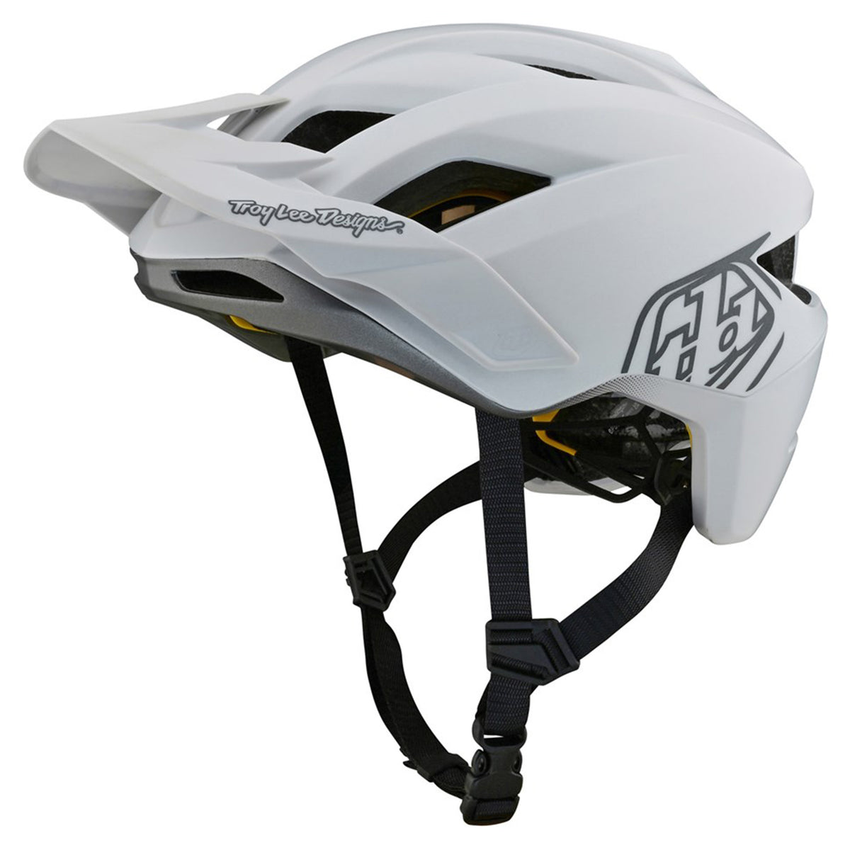 TLD Flowline AS Helmet - M/L - Point White - Image 3