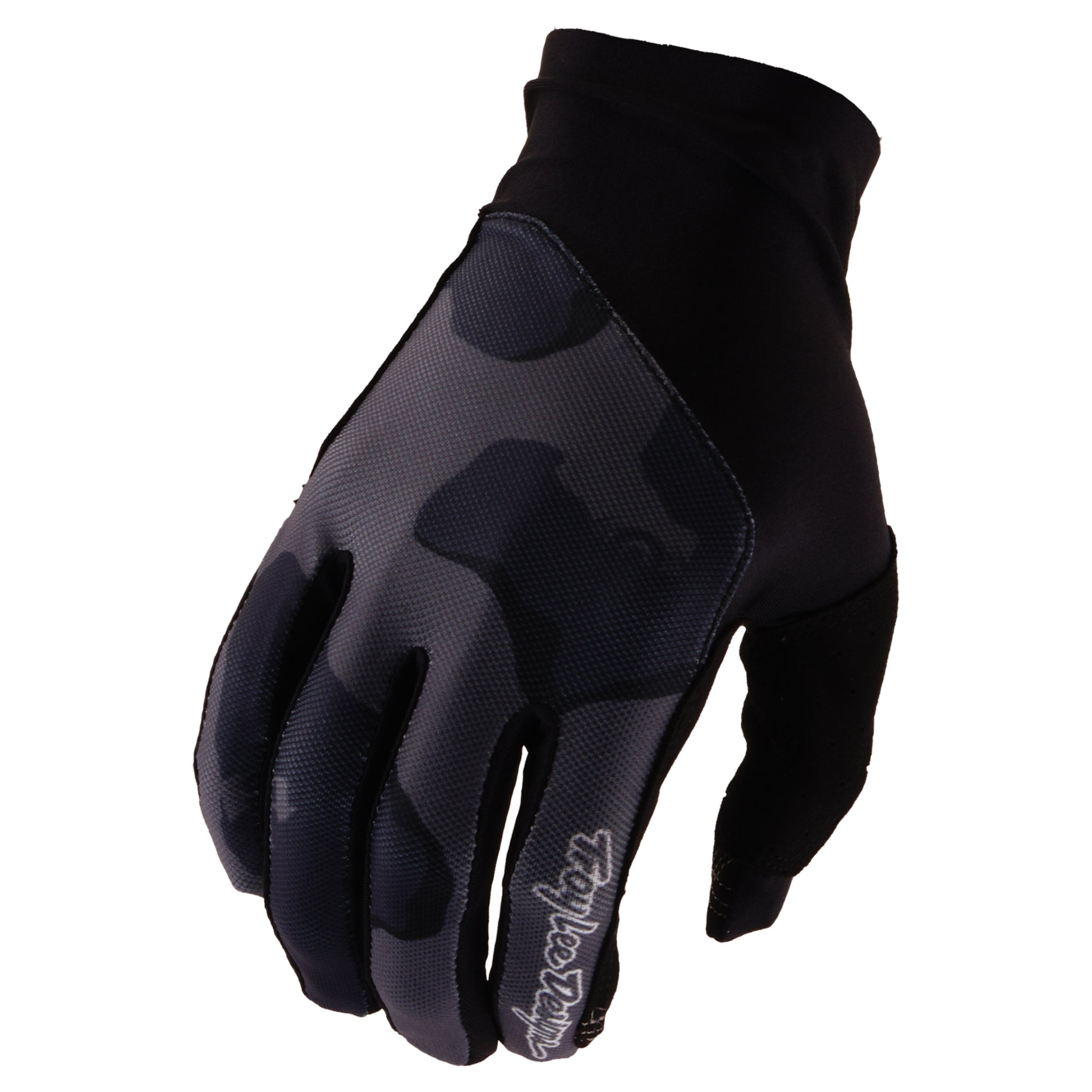 TLD Flowline Gloves - L - Flow Camo Carbon - Image 1