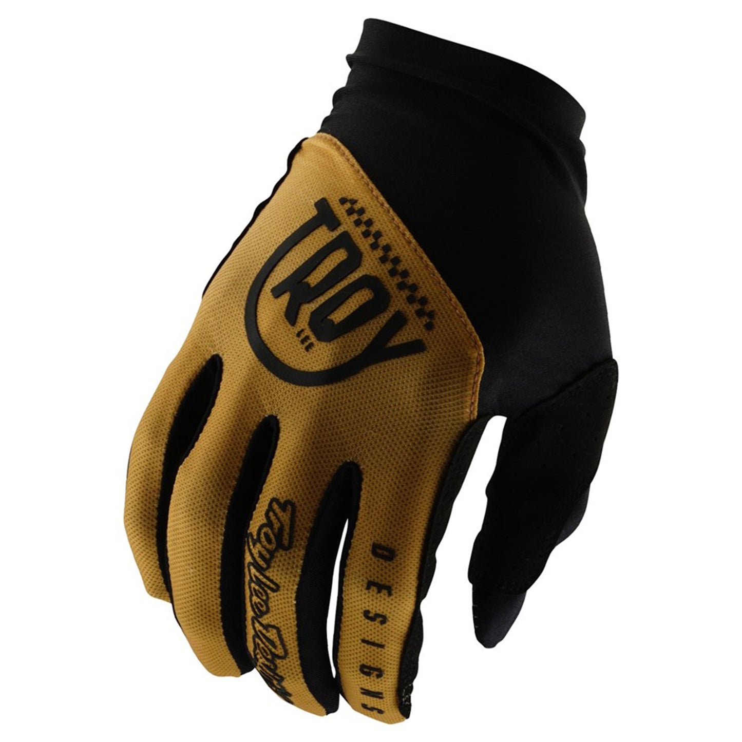TLD Flowline Gloves - M - Eyez Gold - Image 1