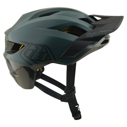 TLD Flowline MIPS Helmet - M/L - Point Dark Forest/Charcoal - Image 1
